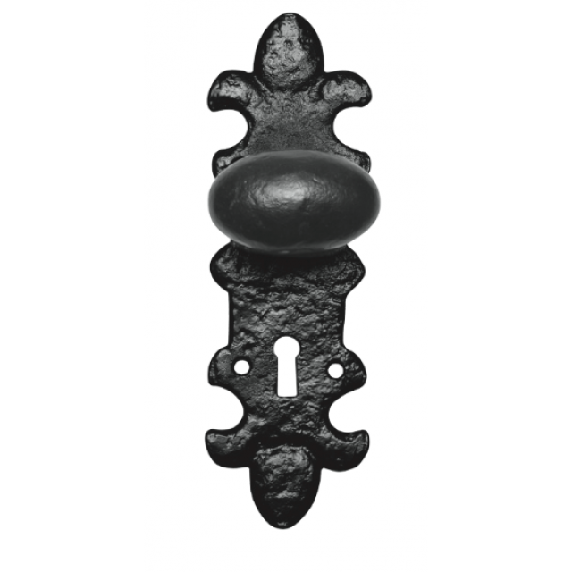 Knopkruk draaibaar op schild